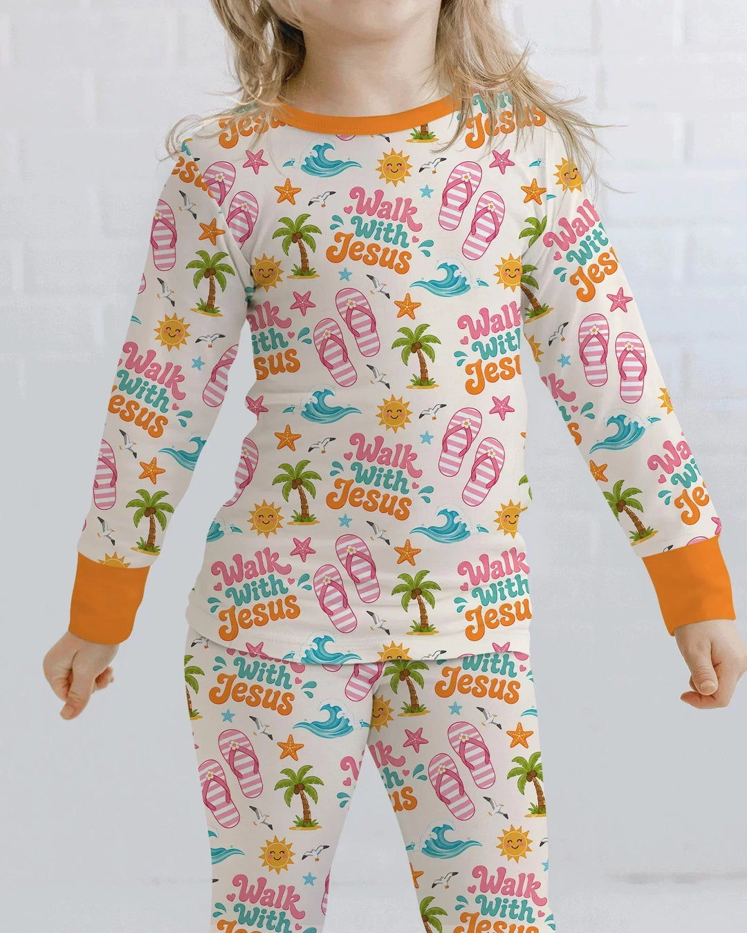 Conjunto de pijama de dos piezas de manga larga de bambú con estampados islámicos