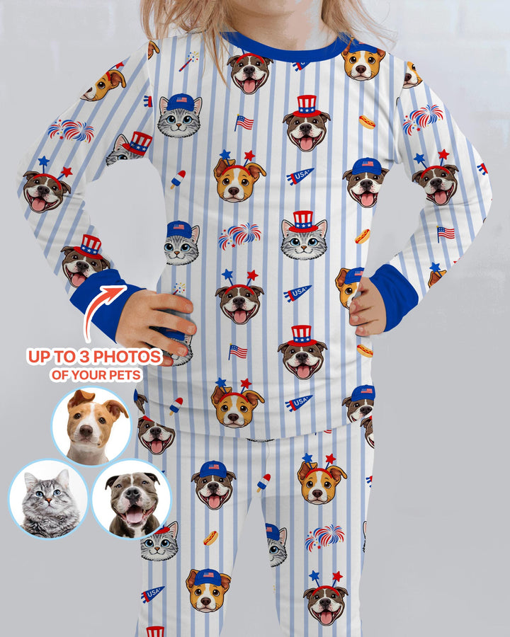 Conjunto de pijama de dos piezas de bambú con mangas largas, plantilla PERSONALIZADA