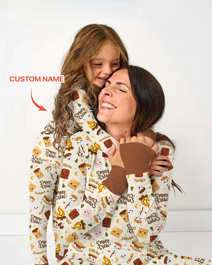 Zweiteiliges, kurzärmliges Pyjama-Set mit Marienkäfern