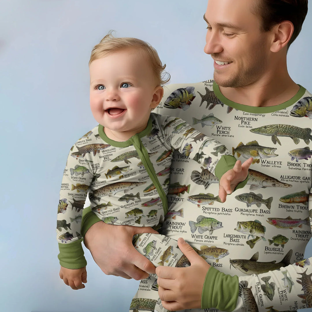 plantilla Conjunto de Pijama de Bambú para Hombre