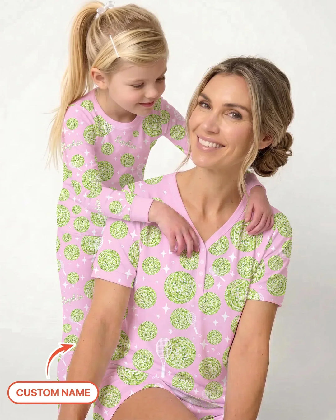 Tennis Disco Girl Party Matching Bamboo Convertible Zippy