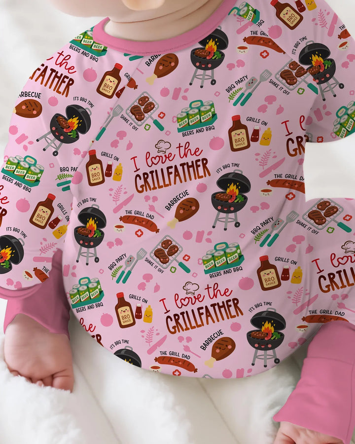 Gerippte Babykleidung mit individuellem Foto - Weich &amp; Skizzenhaft