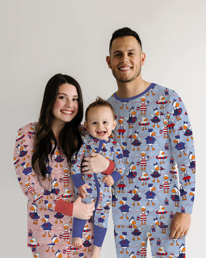 Freedom Floaties Family Matching Bamboo Men's Pajama Set