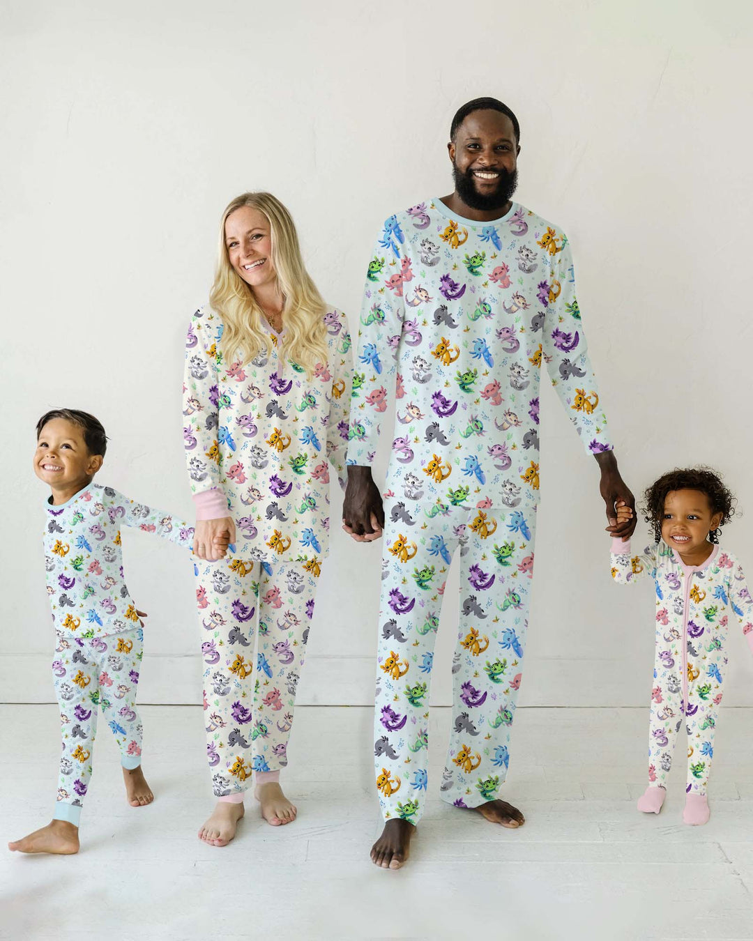 I Love You Axolotl Bamboo Women Pajama Set