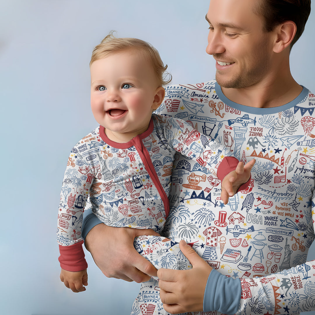 Vorlage Bambus-Pyjama-Set für Herren