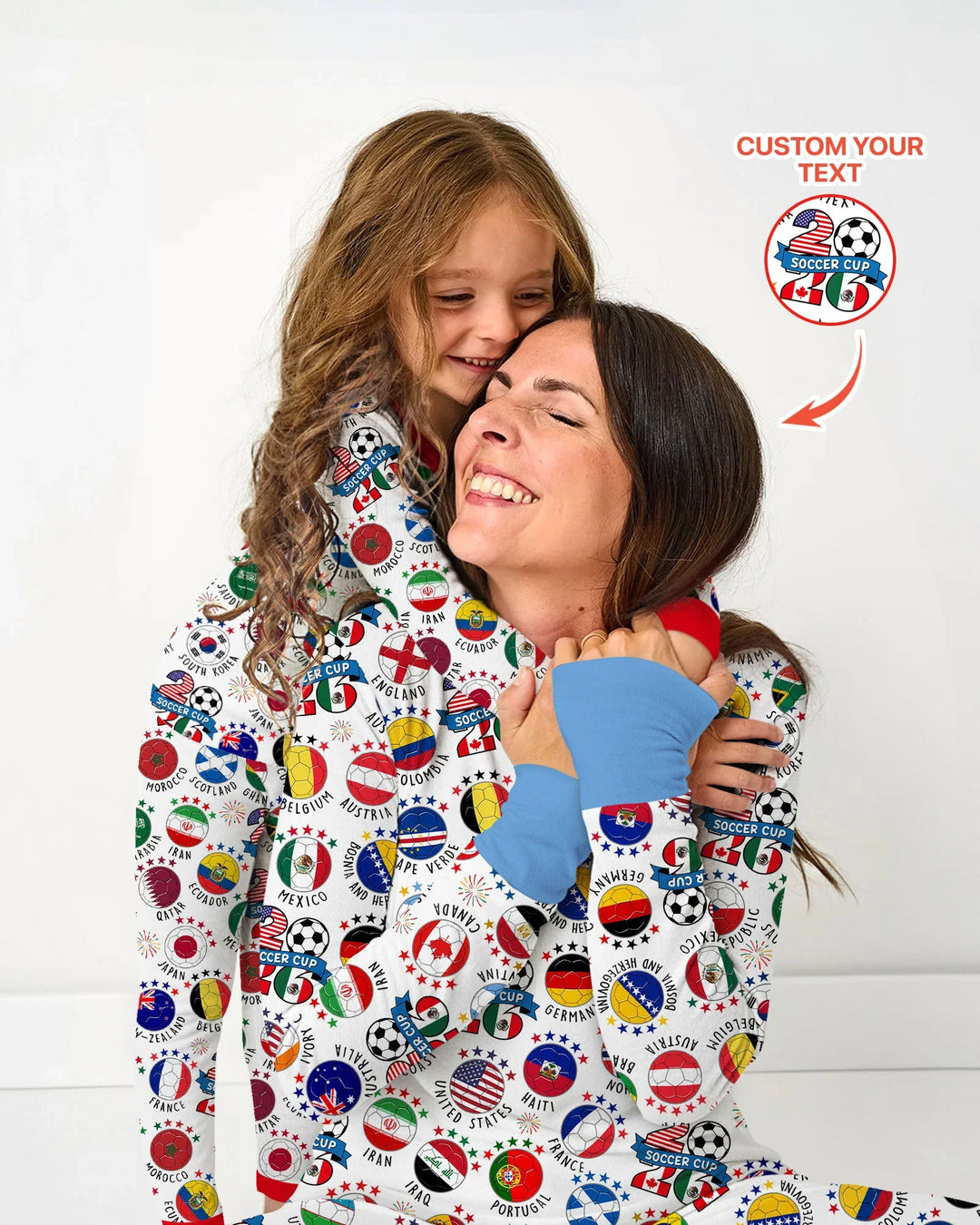 The World Plays Here 2026 Soccer Tour Bamboo Women Pajama Set