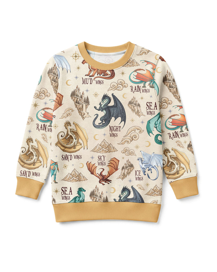Elemental Dragons Bamboo Crewneck Sweatshirt
