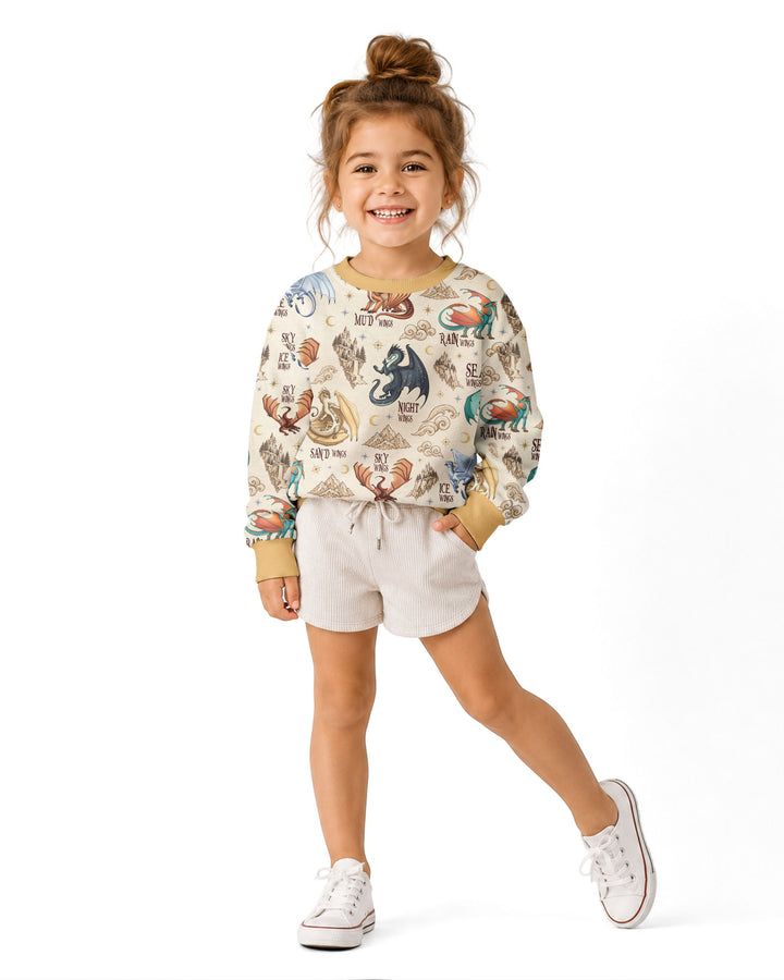 Elemental Dragons Bamboo Crewneck Sweatshirt