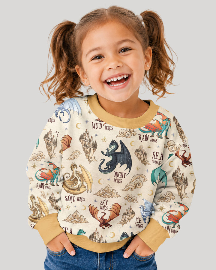 Elemental Dragons Bamboo Crewneck Sweatshirt