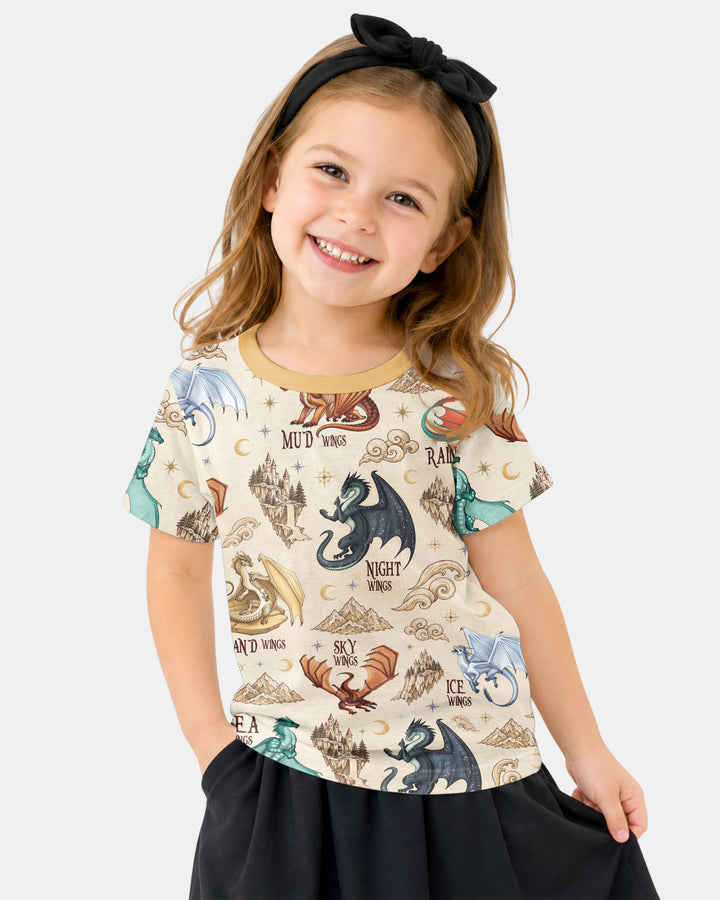 Elemental Dragons Bamboo Crewneck T-Shirt