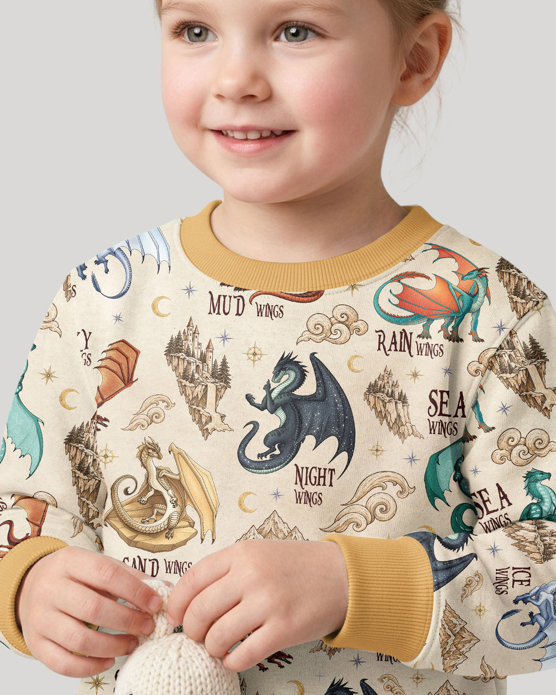 Elemental Dragons Bamboo Crewneck Sweatshirt
