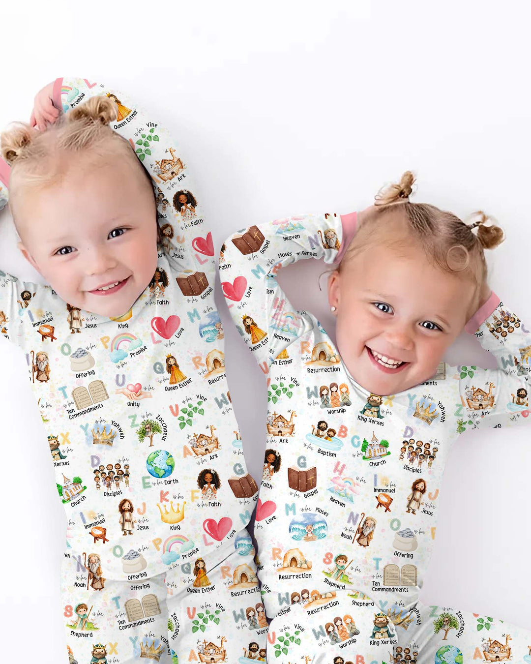 Template Zweiteiliges Pyjama-Set mit kurzen Ärmeln und Shorts