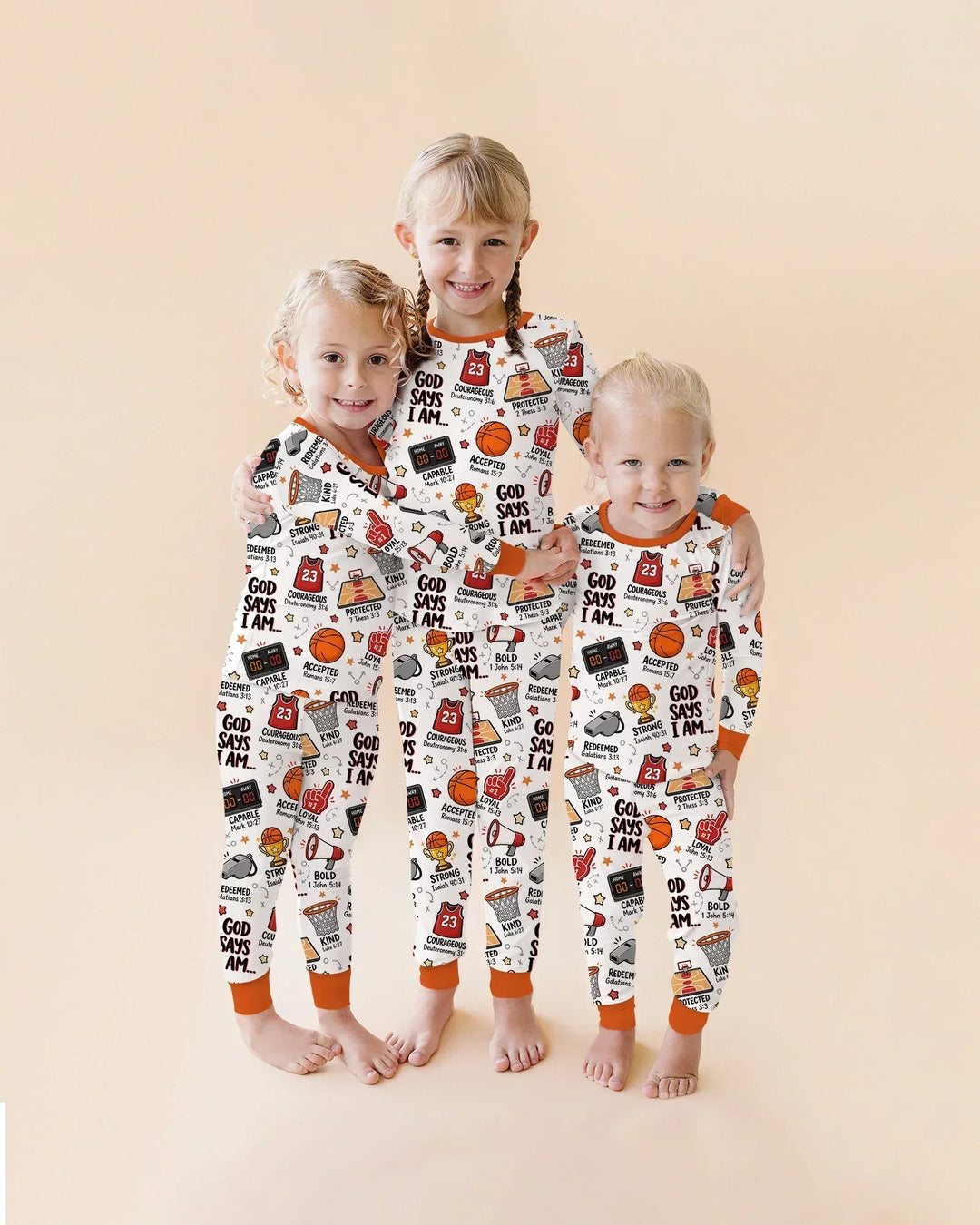 Basketball God Says I Am Bamboo Two Piece Short Sleeve Shorts Pajama Set