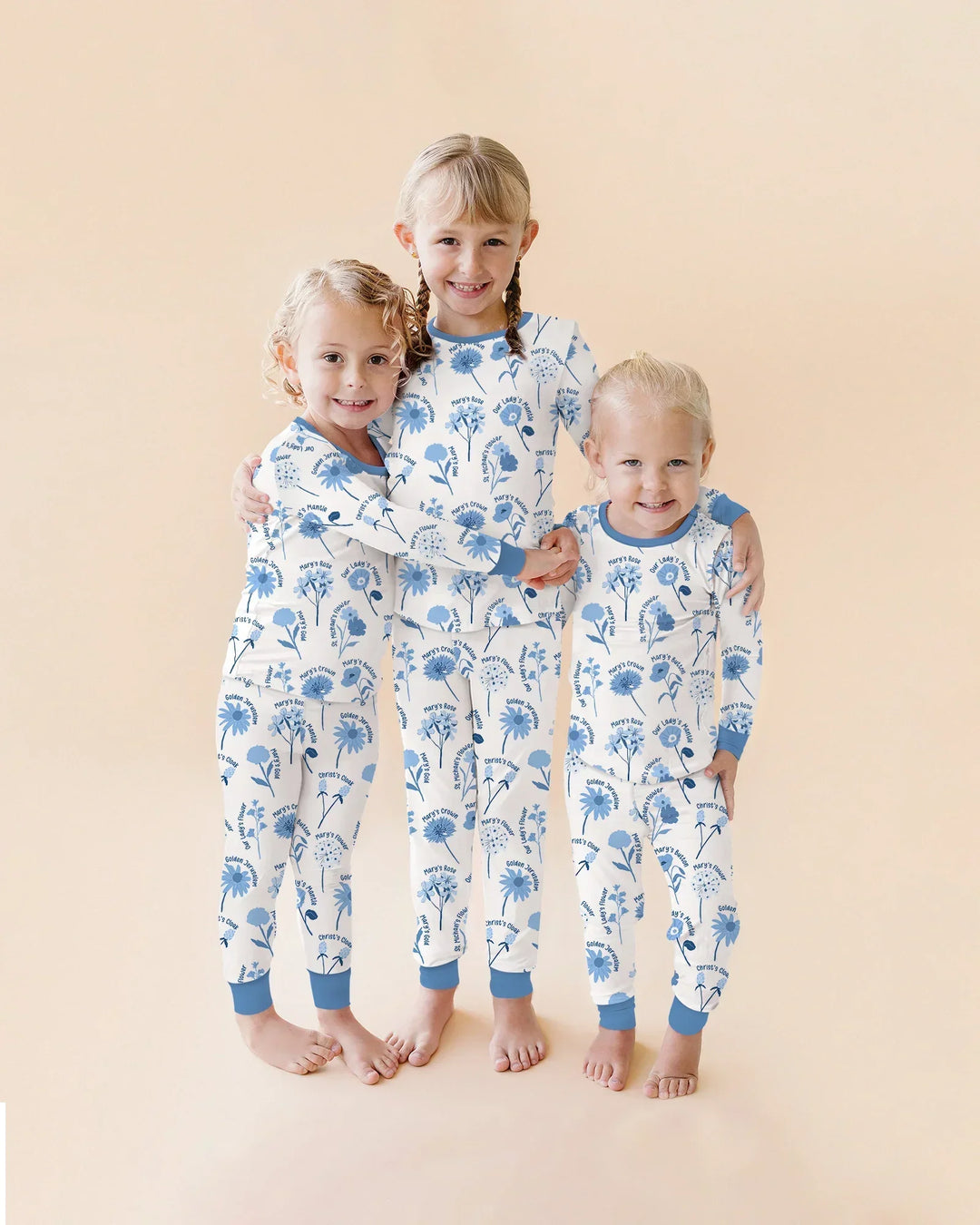 Mary's Garden Bamboo Two Piece Long Sleeve Pajama Set