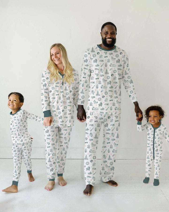 Lake Vibe Bamboo Women Pajama Set