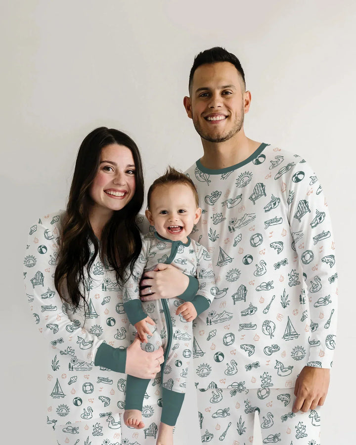 Lake Vibe Bamboo Men's Pajama Set