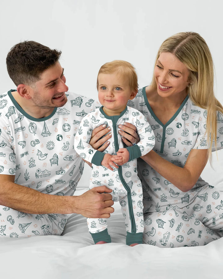 Gerippte Babykleidung mit individuellem Foto - Weich &amp; Skizzenhaft
