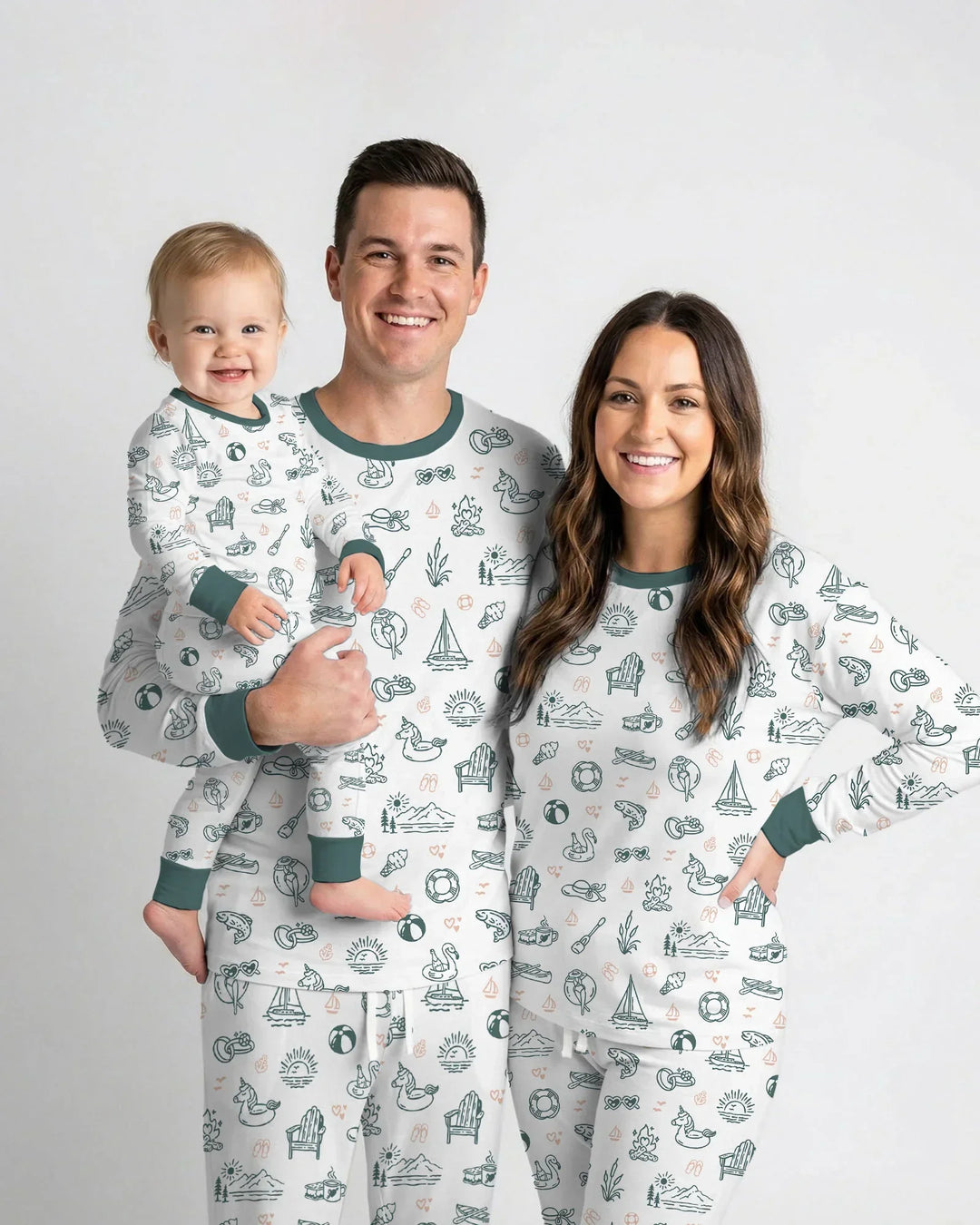 Lake Vibe Bamboo Women Pajama Set