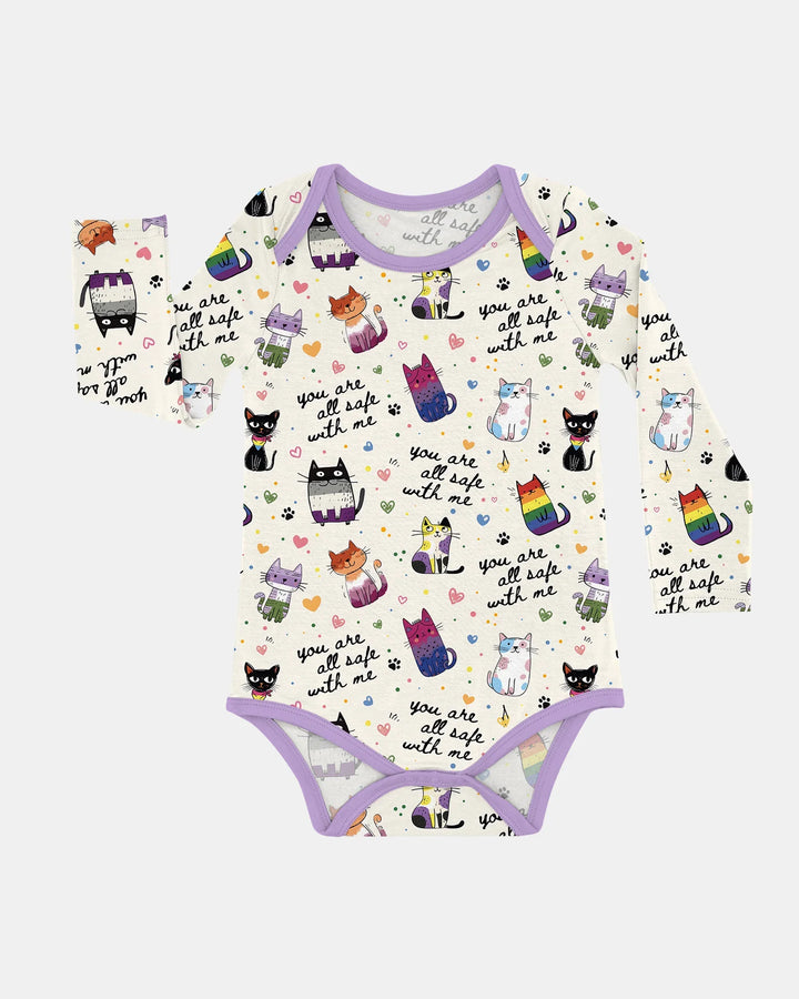 Gerippte Babykleidung mit individuellem Foto - Weich &amp; Skizzenhaft