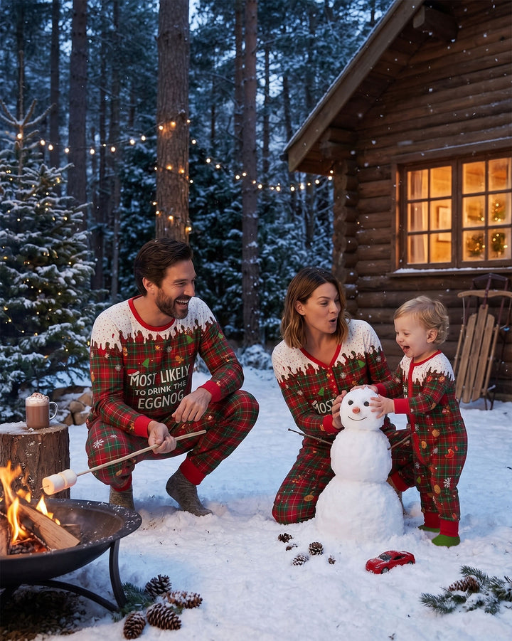 Funny Christmas Family Matching Bamboo Convertible Zippy