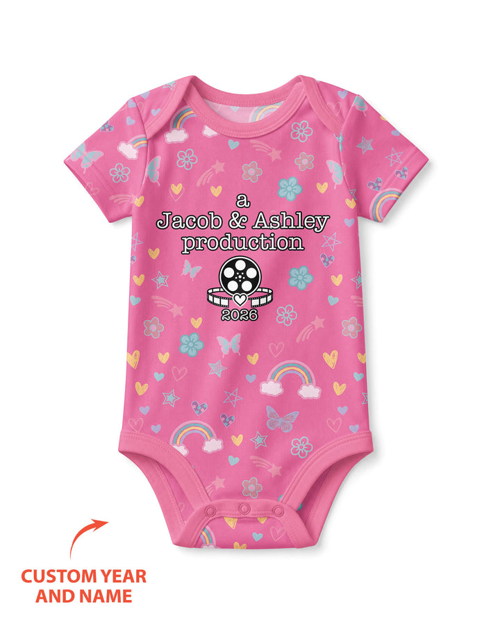 Baby Coming Soon Bamboo Bodysuit