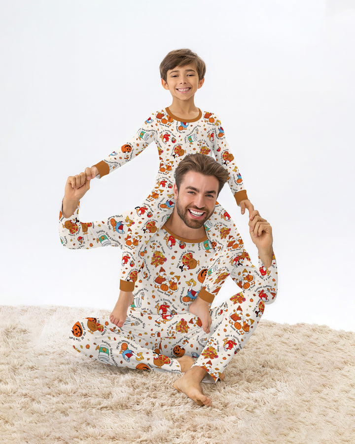 Schlafanzug-Set zweiteilig, kurze Ärmel, kurze Hose, Bambus
