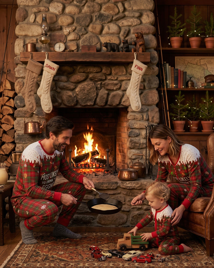 Funny Christmas Family Matching Bamboo Convertible Zippy