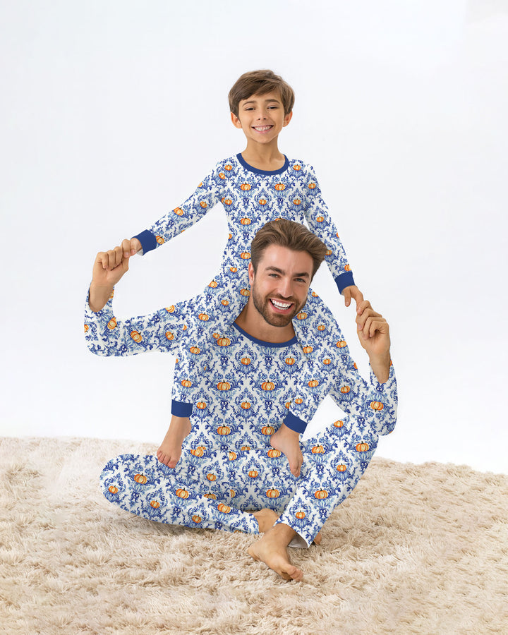 plantilla Conjunto de Pijama de Bambú para Hombre