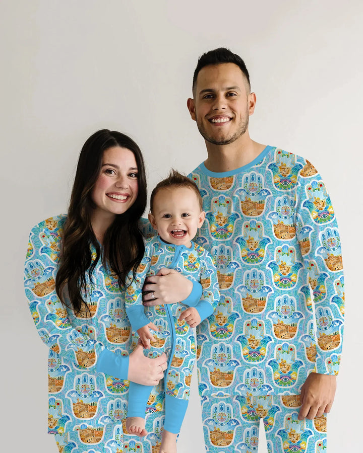 plantilla Conjunto de Pijama de Bambú para Hombre