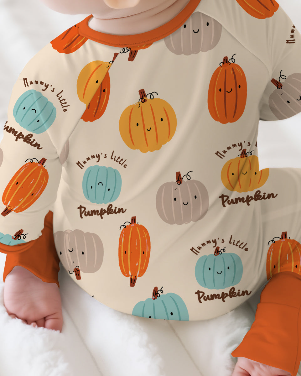 Mommy's Little Pumpkin  Bamboo Convertible Zippy