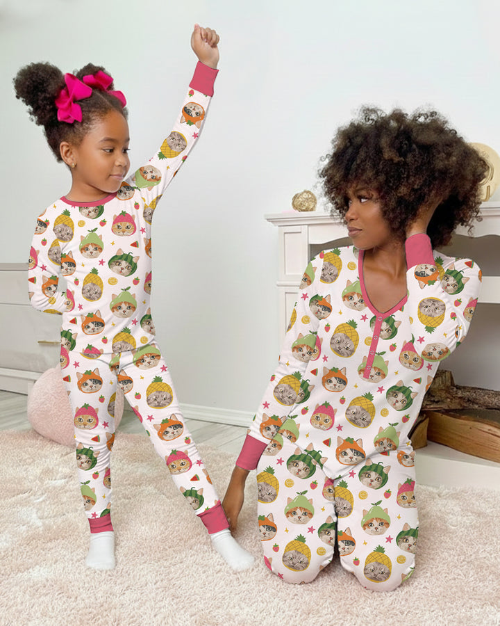 Organic Sweet Crews Two Piece Long Sleeve Pajama Set