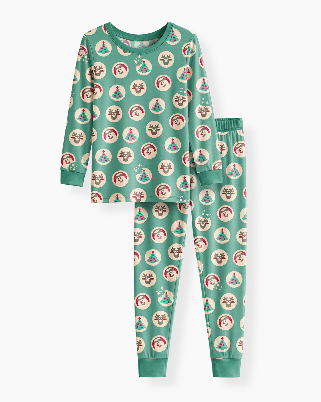 Christmas Cookie Bamboo Two Piece Long Sleeve Pajama Set