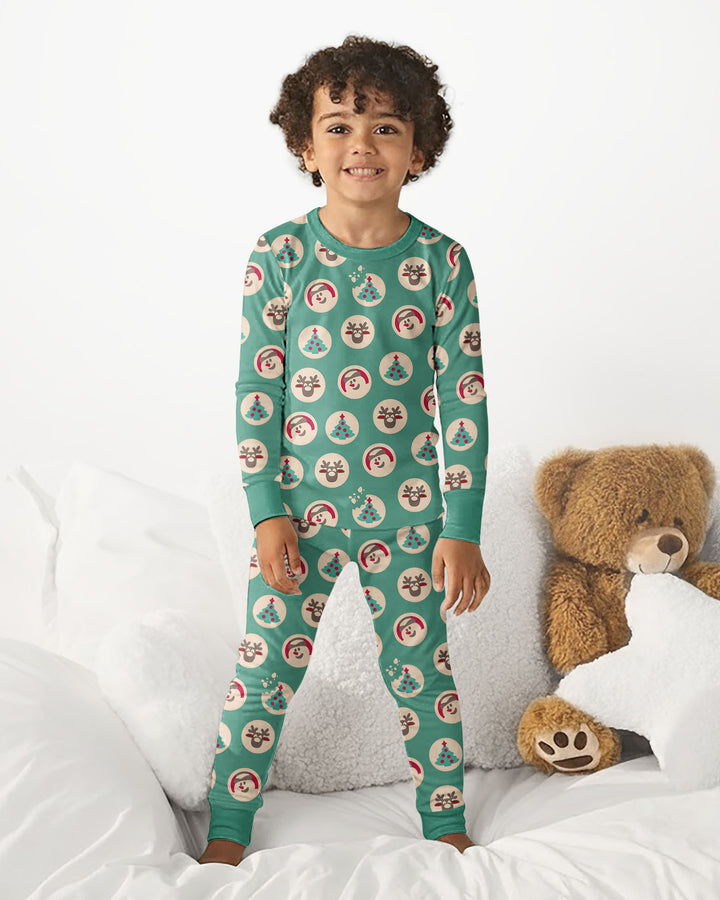 Christmas Cookie Bamboo Two Piece Long Sleeve Pajama Set