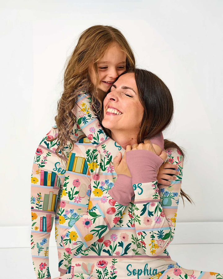 Personalized Book Lover Bamboo Women Pajama Set