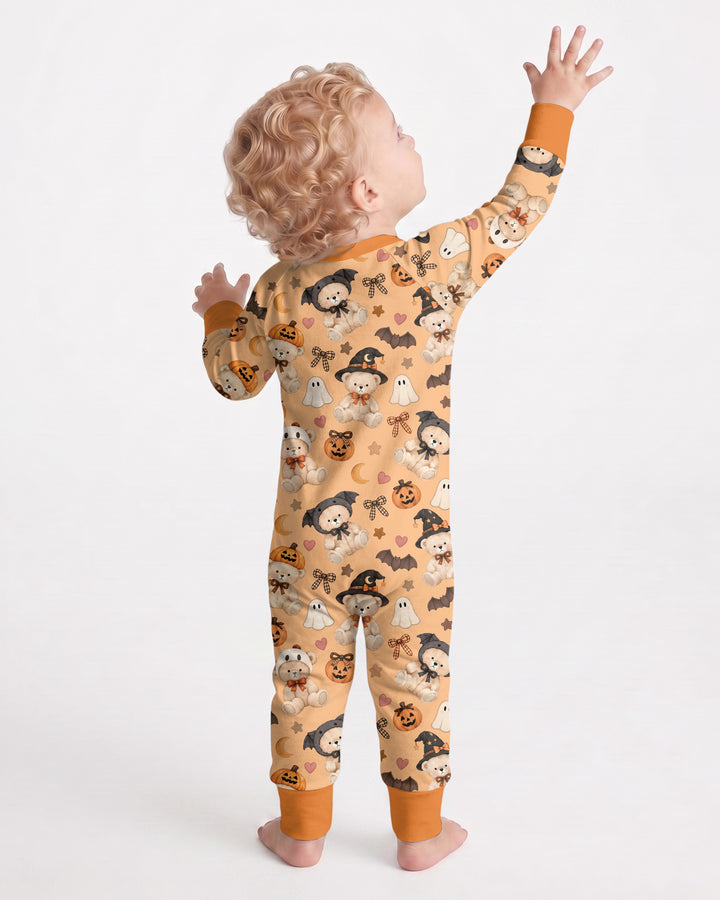 Cozy Coquette Teddy Bear Halloween Bamboo Convertible Zippy