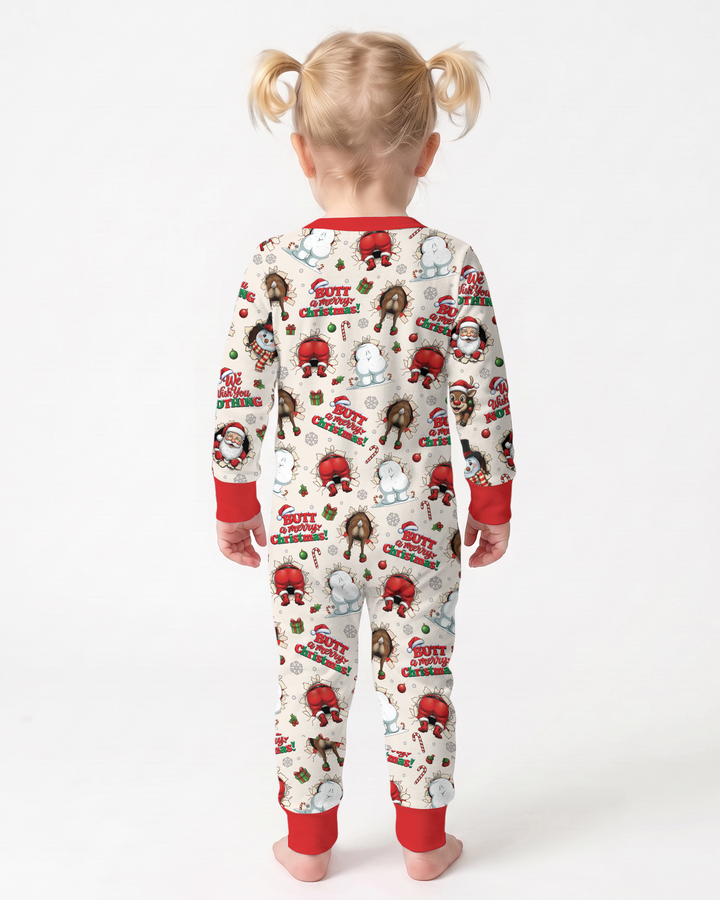 Funny Butt Christmas Squad Bamboo Convertible Zippy