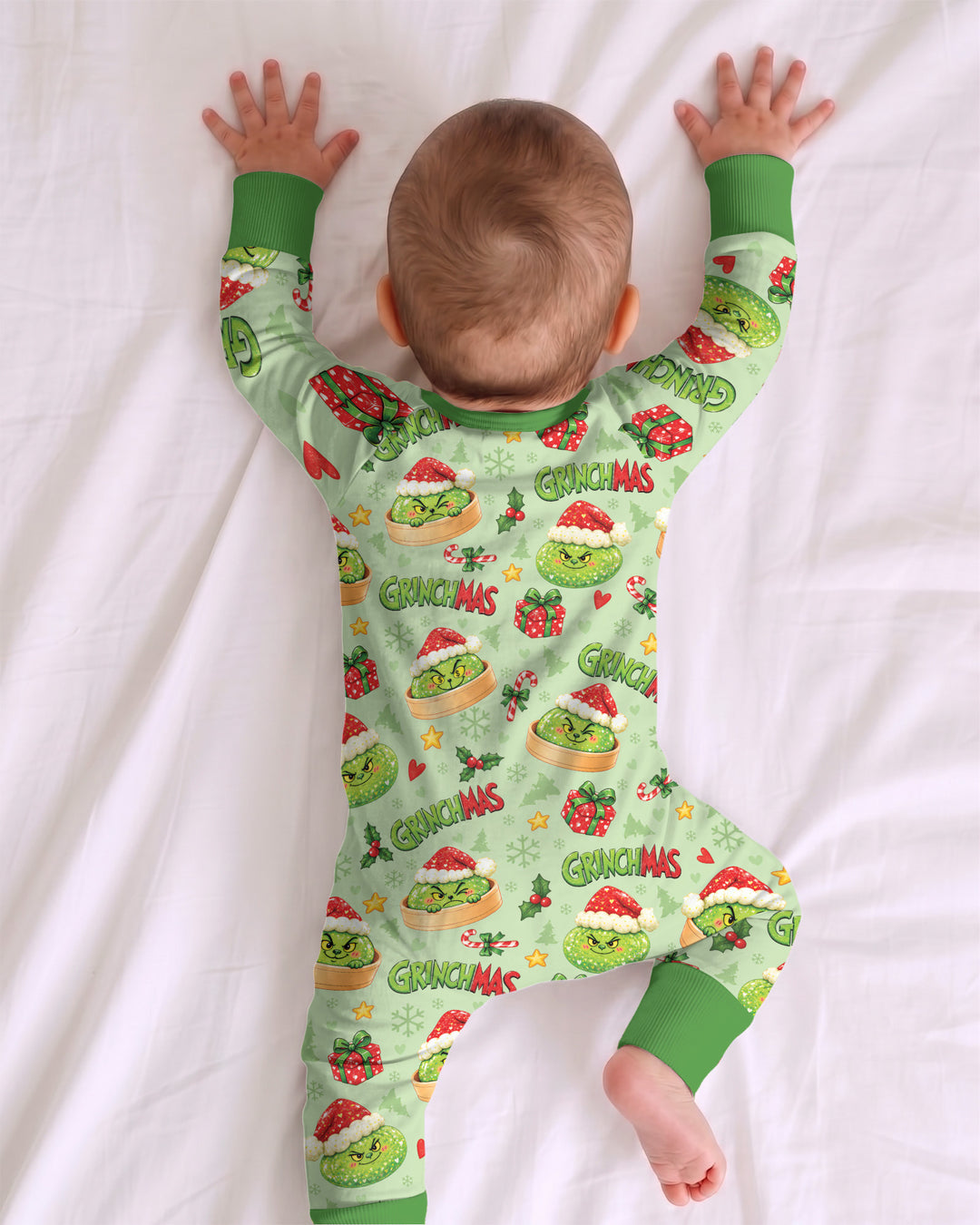 Grinchmas Dumpling Bamboo Convertible Zippy
