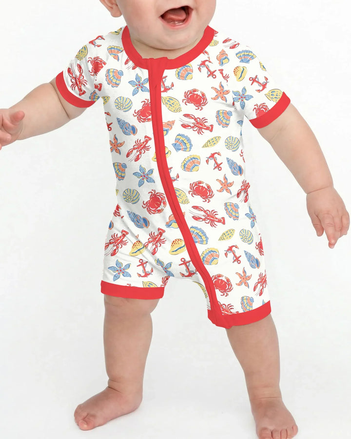 Catch Of The Day Family Matching Bamboo Shorty Zippy