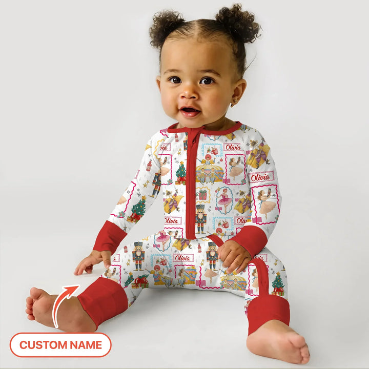 Gerippte Babykleidung mit individuellem Foto - Weich &amp; Skizzenhaft