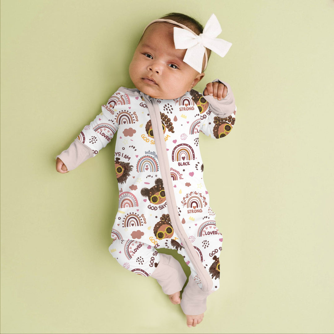 Afro African American Girl Convertible Zippy