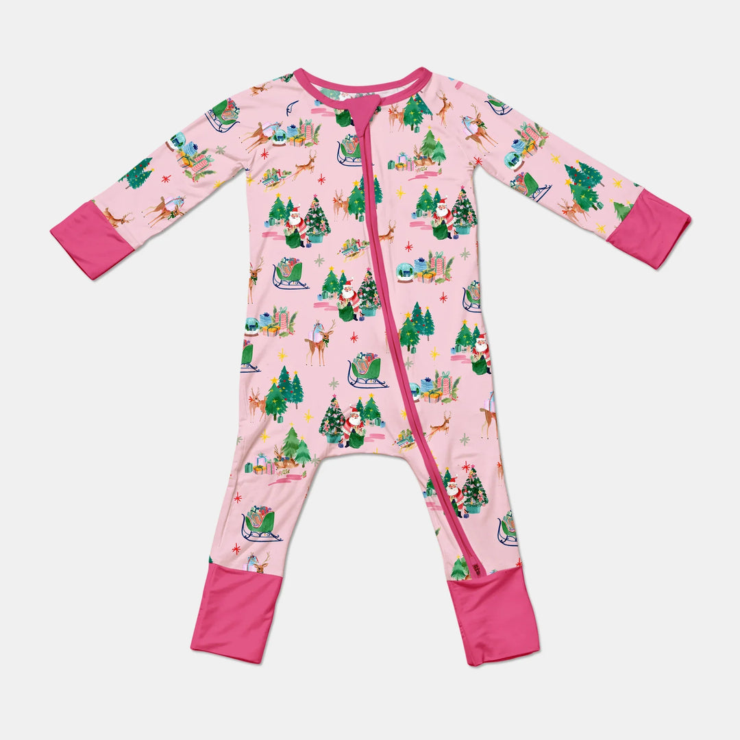 Jolly Forest Christmas Family Matching Convertible Zippy