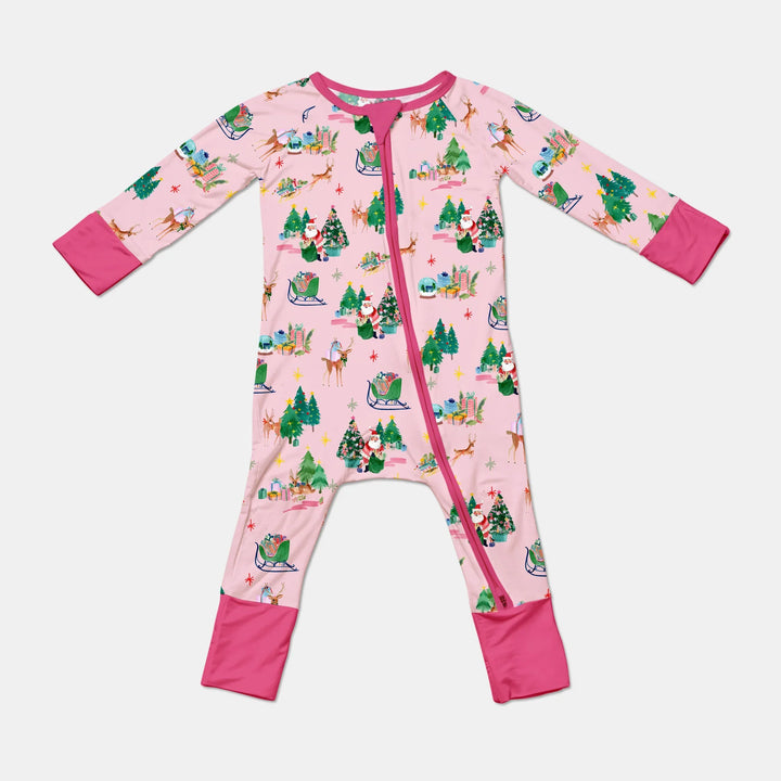 Jolly Forest Christmas Family Matching Convertible Zippy