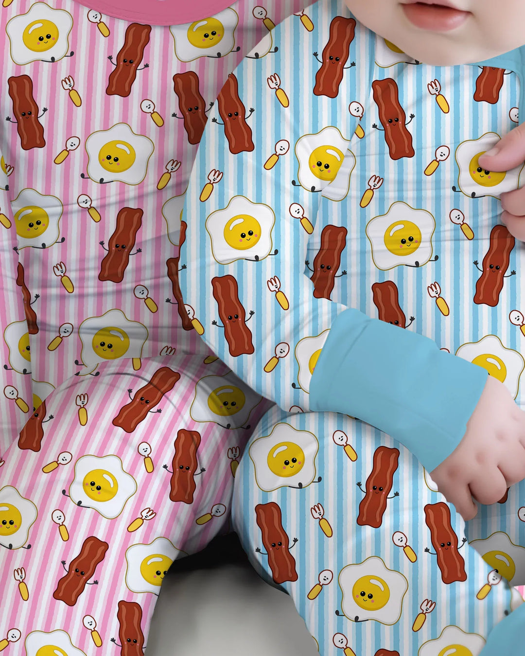 Pijama Convertible con Cremallera de Bambú Breakfast Club