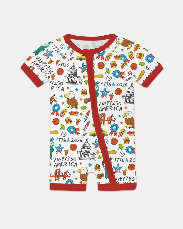 Feliz 250 América 7626 Zippy Corto Bambú