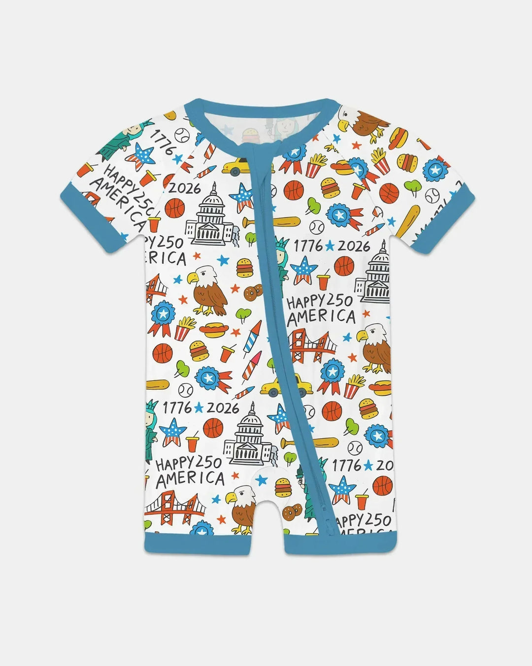 Feliz 250 América 7626 Zippy Corto Bambú