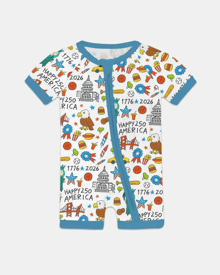 Feliz 250 América 7626 Zippy Corto Bambú