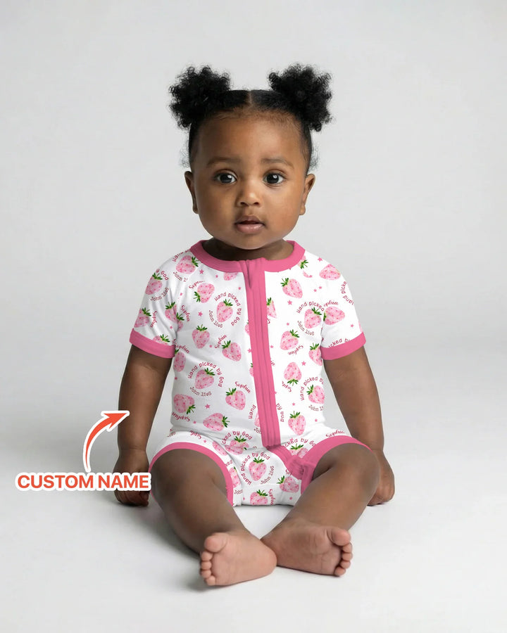 Hand Picked By God Custom Name Bamboo Shorty Zippy