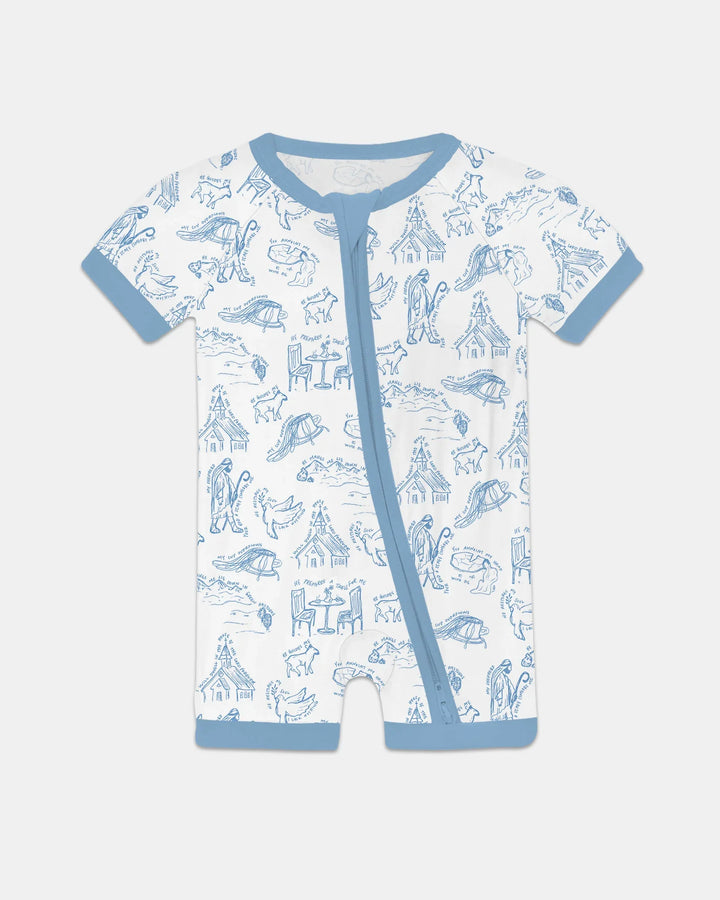 Salmo 23 Sketch Bamboo Shorty Zippy
