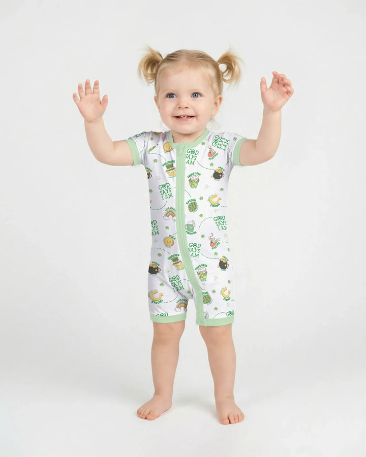 St Patrick's Day God Says I Am Shorty Zippy