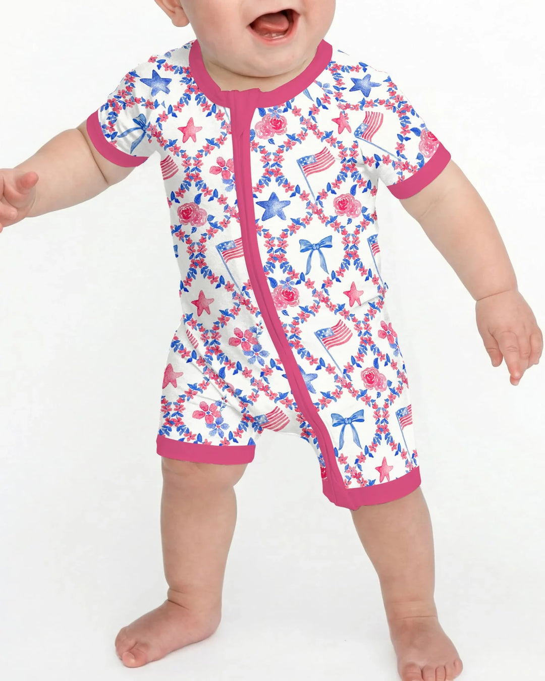 Americana Bloom Shorty Zippy
